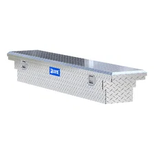 Bright Aluminum 69" Slim Crossover Tool Box with Low Profile (Heavy Packaging) image 4