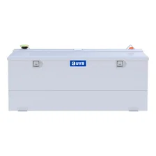 White 100-Gallon Steel-Aluminum Combo Transfer Tank image 2