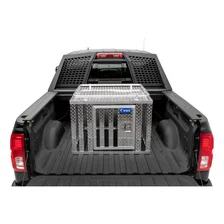 Bright Aluminum 36" x 36" Single-Door Dog Box image 9