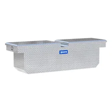 Bright Aluminum 72" Deep Gull Wing Crossover Truck Tool Box image 1