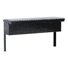 Gloss Black Aluminum 48" Truck Side Tool Box with Low Profile (Heavy Packaging) image 4
