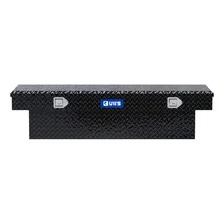 Gloss Black Aluminum 60" Crossover Truck Tool Box (LTL Shipping Only) image 2
