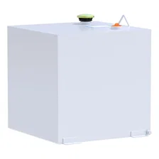 White 53-Gallon Rectangle Steel Transfer Tank image 4