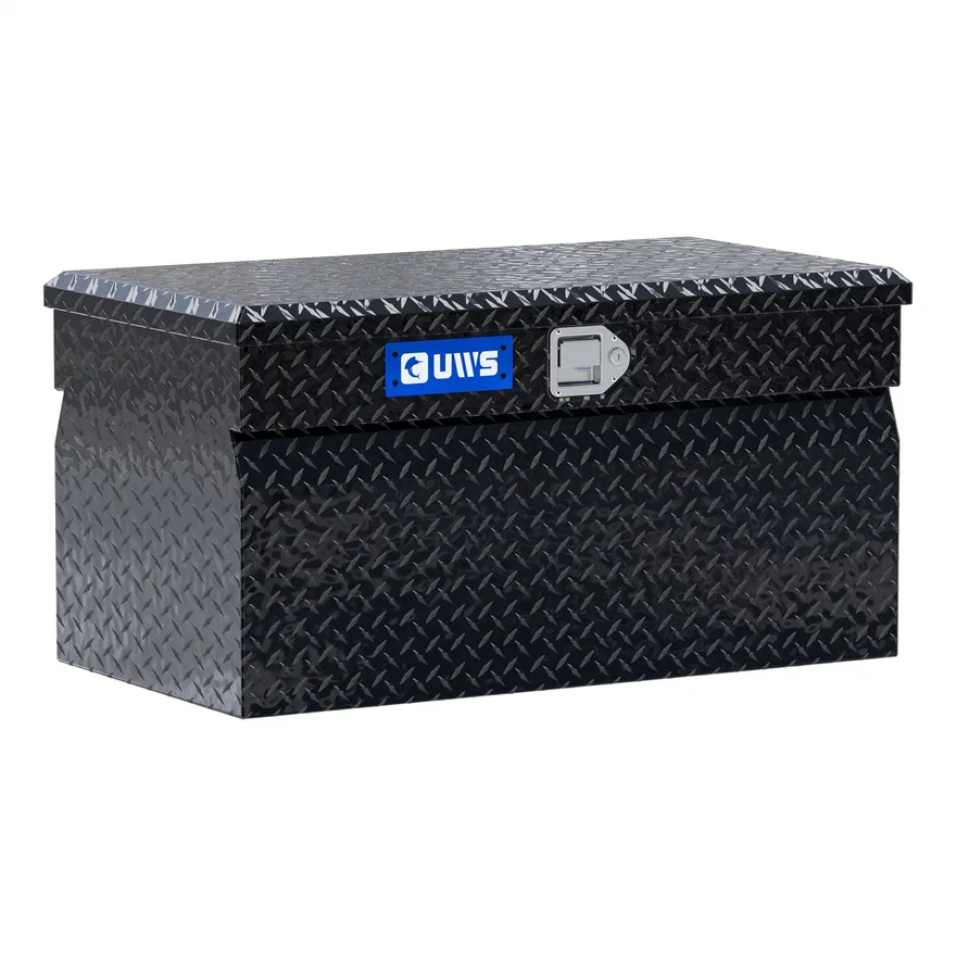 Gloss Black Aluminum 36" Utility Chest Box (LTL Shipping Only)