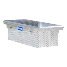Bright Aluminum 54" Crossover Truck Tool Box with Low Profile (Heavy Packaging) image 4