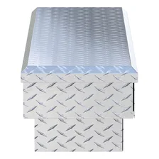 Bright Aluminum 63" Slim-Line Crossover Truck Tool Box (Heavy Packaging) image 5