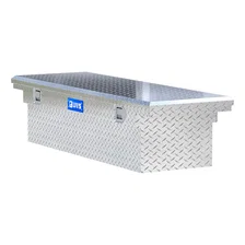 Bright Aluminum 60" Crossover Truck Tool Box with Low Profile (Heavy Packaging) image 4
