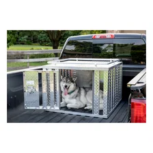Bright Aluminum 36" x 36" Single-Door Dog Box image 10