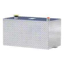 50-Gallon Rectangle Bright Aluminum Transfer Tank image 3