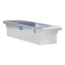 Bright Aluminum 72" Crossover Truck Tool Box with Low Profile (Heavy Packaging) image 4