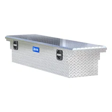 Bright Aluminum 72" Secure Lock Crossover Box with Low Profile (Heavy Packaging) image 4