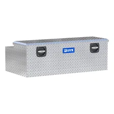 Bright Aluminum Secure Lock 48" Under Tonneau Chest Box (Heavy Packaging) image 1
