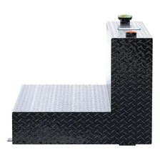 Gloss Black 85-Gallon L-Shape Aluminum Transfer Tank image 5