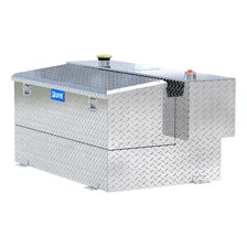 Gloss Black Hammerhead-Style 100-Gallon Aluminum Combo Transfer Tank image 4