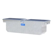 Bright Aluminum 72" Deep Gull Wing Crossover Truck Tool Box image 3