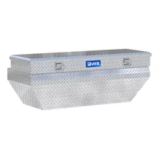 Bright Aluminum 55" Wedged Angled Utility Chest Box (Heavy Packaging) image 1