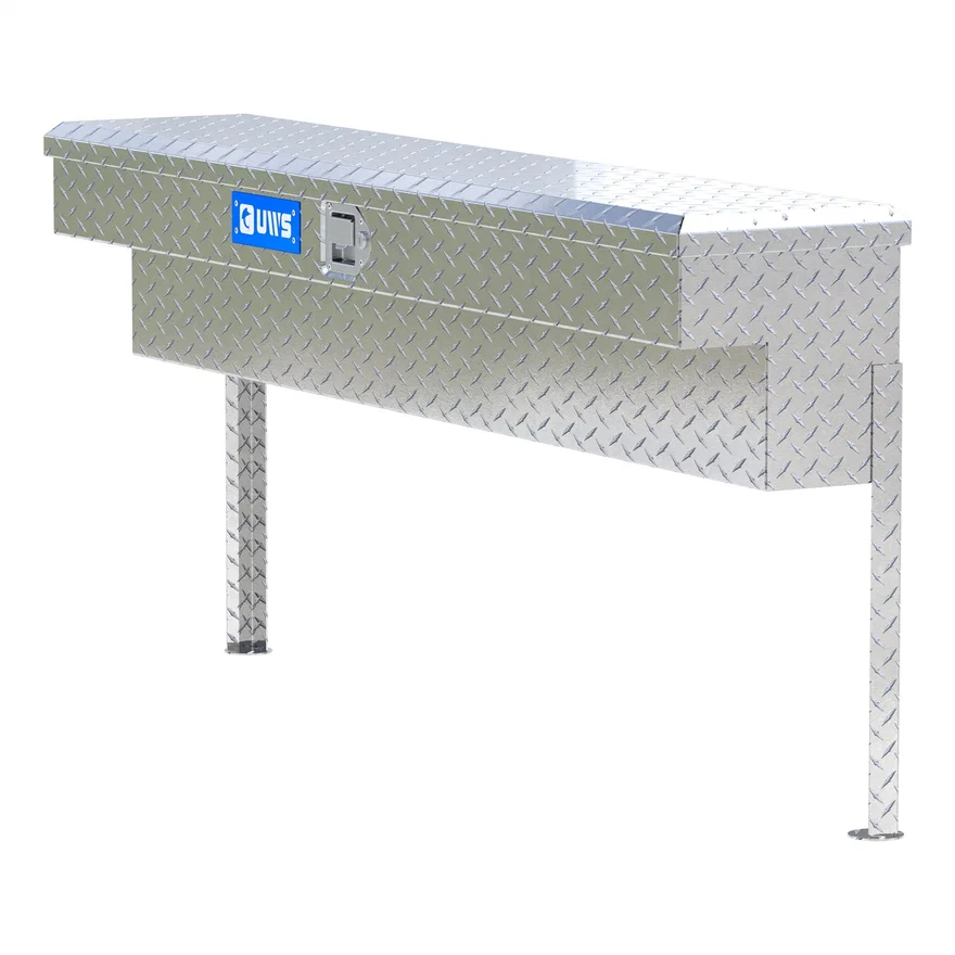 Bright Aluminum 60" Truck Side Tool Box (Heavy Packaging)