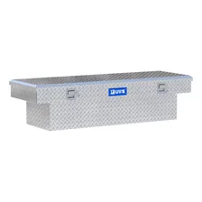 Bright Aluminum 58" Crossover Truck Tool Box, Low Profile (LTL Shipping Only) image 1