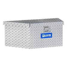 Bright Aluminum 34" Trailer Tongue Box with Low Profile (LTL Shipping Only) image 1