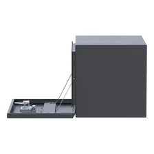 Matte Black Steel 24in. Single-Door Underbody Tool Box image 5