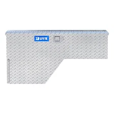 Bright Aluminum 48" Passenger-Side Wheel Well Tool Box (Heavy Packaging) image 5