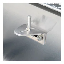 Bright Aluminum 34" Trailer Tongue Box with Low Profile (LTL Shipping Only) image 8