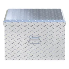 Bright Aluminum 36" Foot Locker (Heavy Packaging) image 5