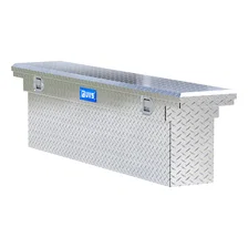 Bright Aluminum 69" Deep Slim Truck Tool Box, Low Profile (LTL Shipping Only) image 4