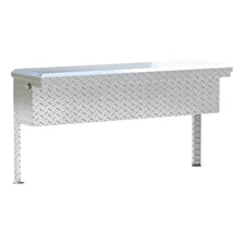 Bright Aluminum 48" Truck Side Tool Box with Low Profile (Heavy Packaging) image 4
