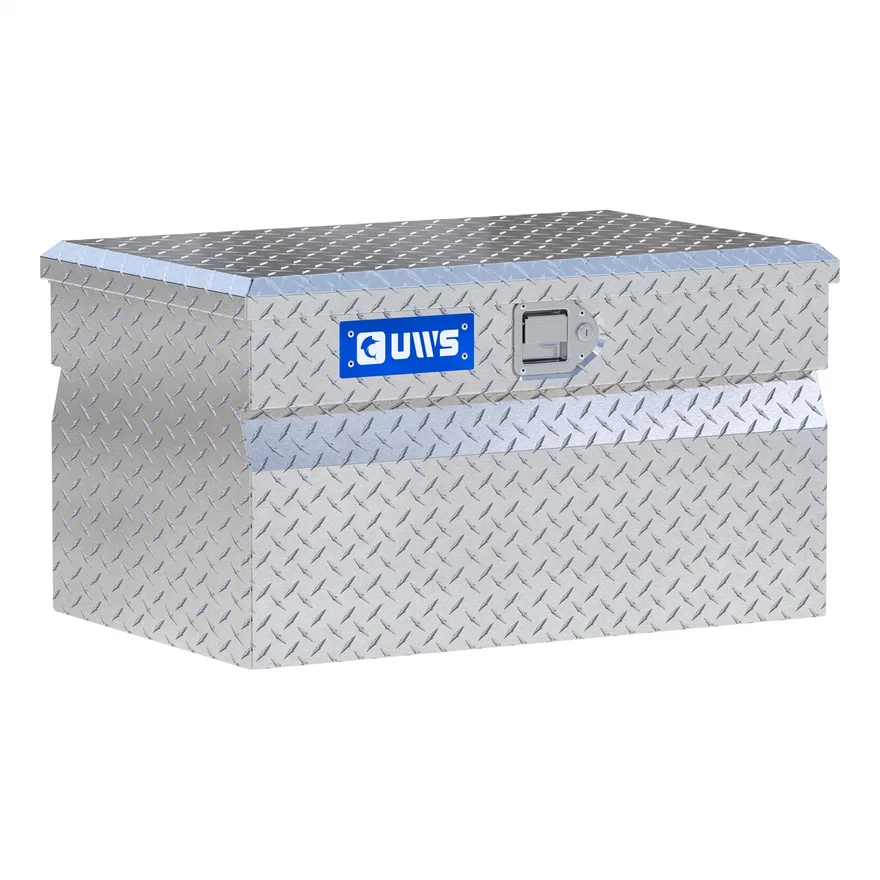 Bright Aluminum 30" Utility Chest Box (Heavy Packaging)