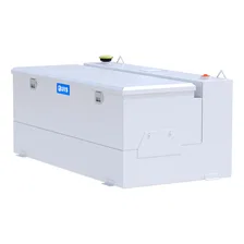 White 100-Gallon Steel-Aluminum Combo Transfer Tank image 4