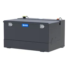 Matte Black 85-Gallon Steel-Aluminum Combo Transfer Tank image 3