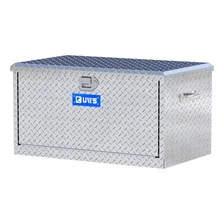 Bright Aluminum 38" Utility Chest Box with Drawers image 3