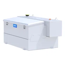 White Hammerhead-Style 100-Gallon Steel-Aluminum Combo Transfer Tank image 4