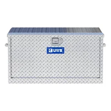 Bright Aluminum 38" Utility Chest Box with Drawers image 2