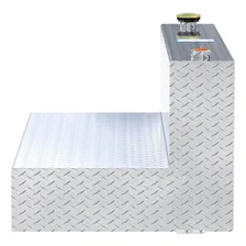 100-Gallon L-Shape Bright Aluminum Transfer Tank image 5