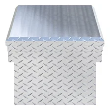 Bright Aluminum 69" Crossover Truck Tool Box, Low Profile (LTL Shipping Only) image 5