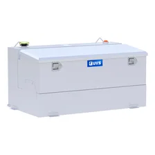 White 75-Gallon Steel-Aluminum Combo Transfer Tank image 1