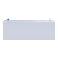 White 100-Gallon Rectangle Steel Transfer Tank image 2