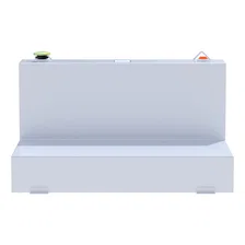 White 85-Gallon L-Shape Steel Transfer Tank image 2