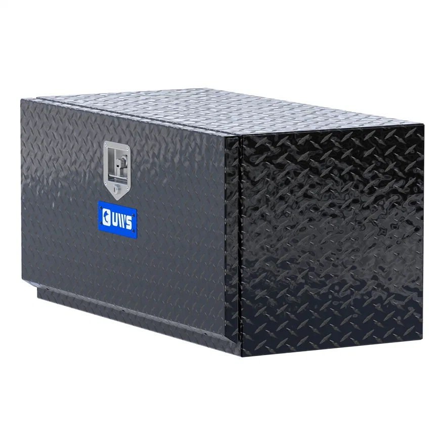 Gloss Black Aluminum 36" Single-Door Underbody Tool Box (Heavy Packaging)