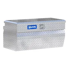 Bright Aluminum 36" Wedge Utility Chest Box (Heavy Packaging) image 1