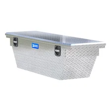 69" Deep Angled Secure Lock Crossover Truck Tool Box with Low Profile image 4