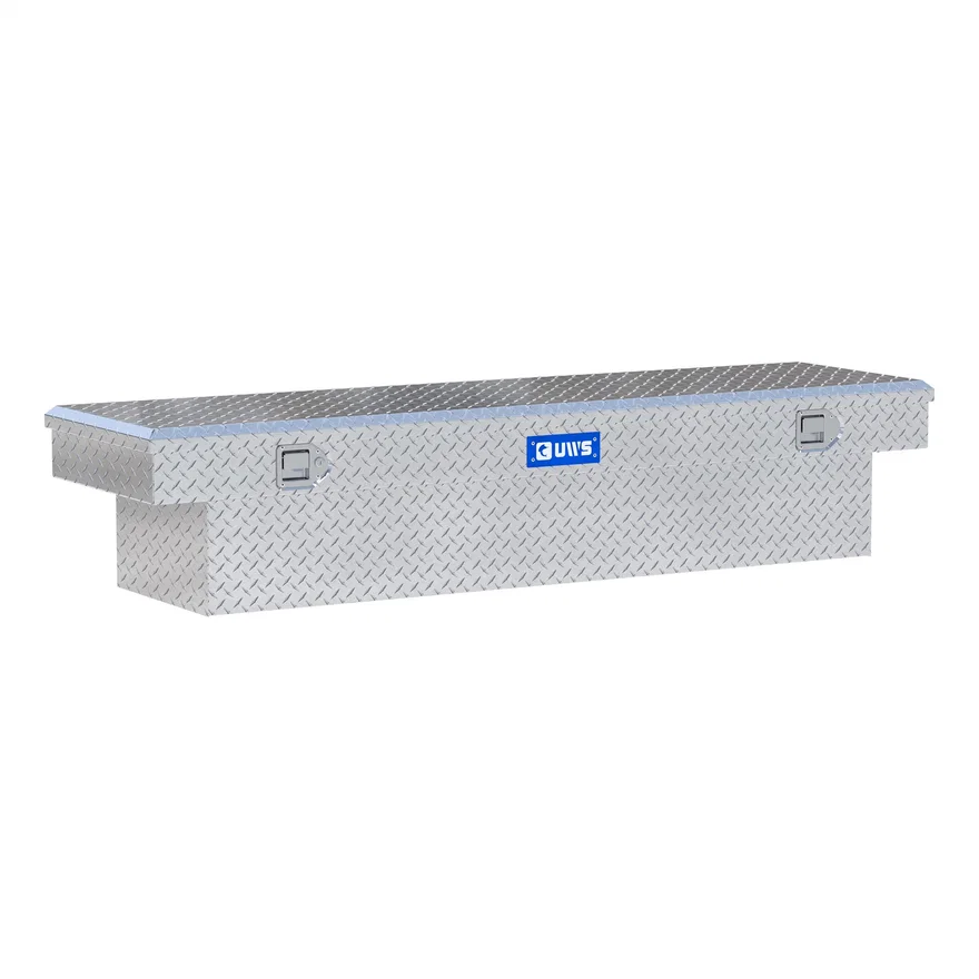 Bright Aluminum 72" Crossover Truck Tool Box (LTL Shipping Only)