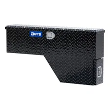 Gloss Black Aluminum 48" Driver-Side Wheel Well Tool Box (LTL Shipping Only) image 4
