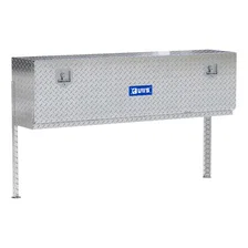Bright Aluminum 60" Single-Door Topside Truck Tool Box (Heavy Packaging) image 4