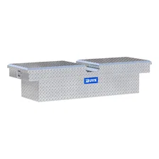 Bright Aluminum 60" Gull Wing Crossover Truck Tool Box (Heavy Packaging) image 1