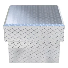 Bright Aluminum 63" Angled Crossover Truck Tool Box (Heavy Packaging) image 5