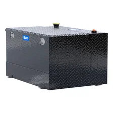 Gloss Black 85-Gallon Combo Aluminum Transfer Tank image 4