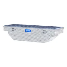 Bright Aluminum 60" Angled Crossover Truck Tool Box (Heavy Packaging) image 3
